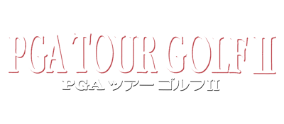 PGA Tour Golf II logo for Sega Mega Drive